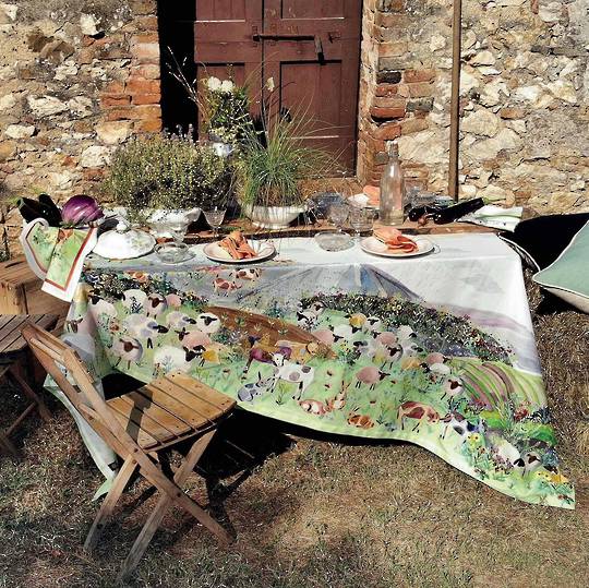 Importico - Tessitura Toscana Telerie - Heidi Cotton Table Cloths